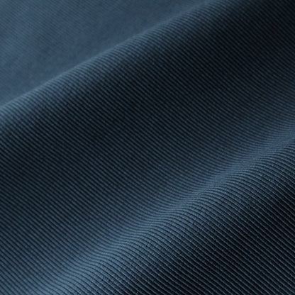 Custom Marine Navy Blue Solid Yarn-dyed Textured Room Darkening Curtains / Drapes | MIFU Decor