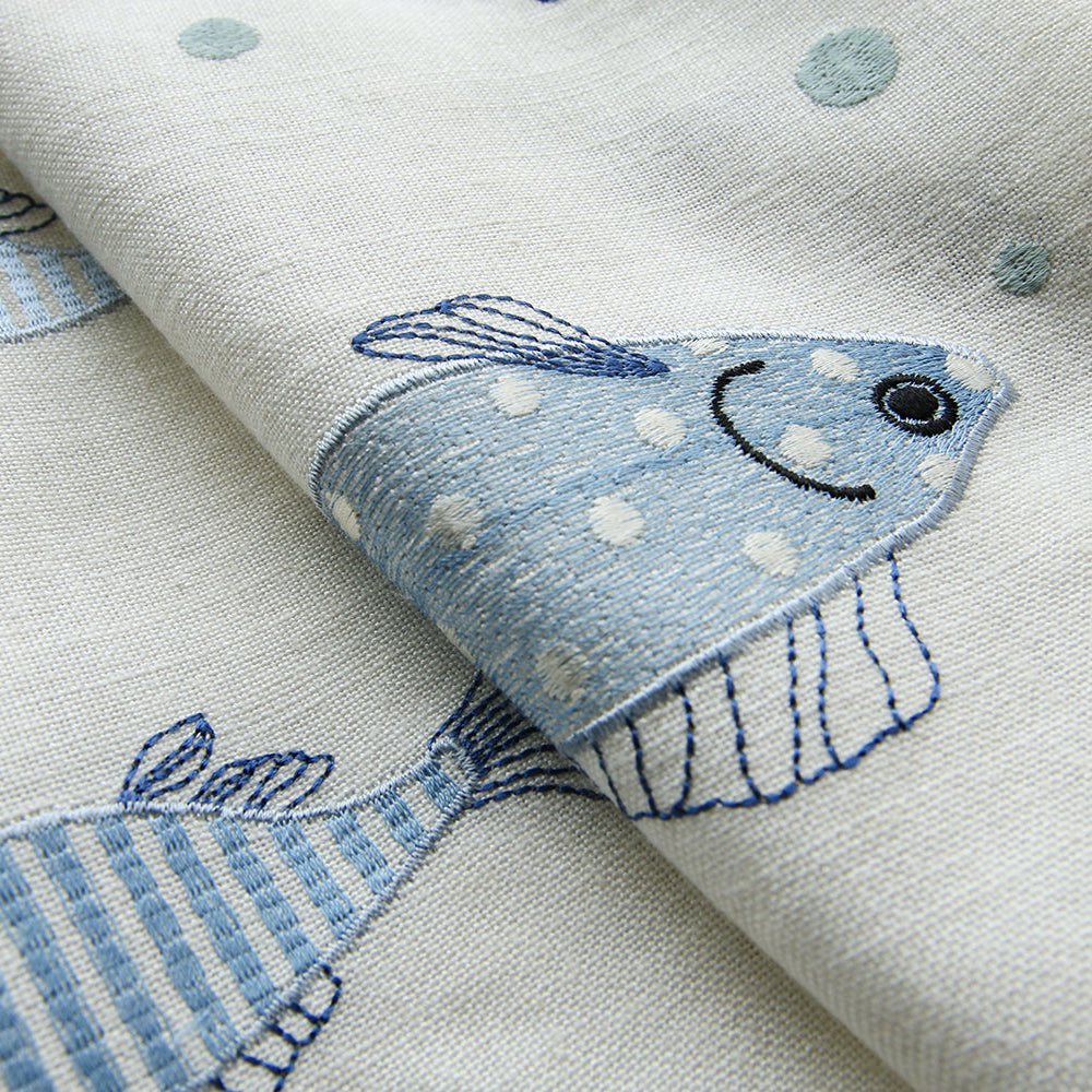 Custom Nemo Kids’ Embroidered Roman Shades | MIFU Decor