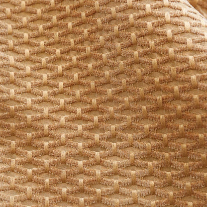 Custom Beth Textured Yellow Jacquard Room Darkening Curtains / Drapes | MIFU Decor