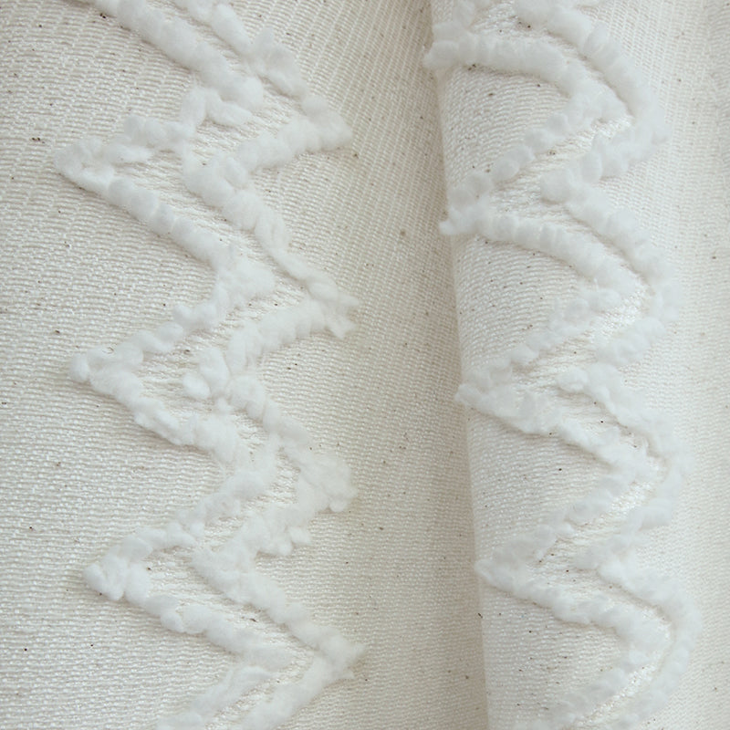 Custom Eugénie Jacquard Light-Filtering Curtains / Drapes | MIFU Decor