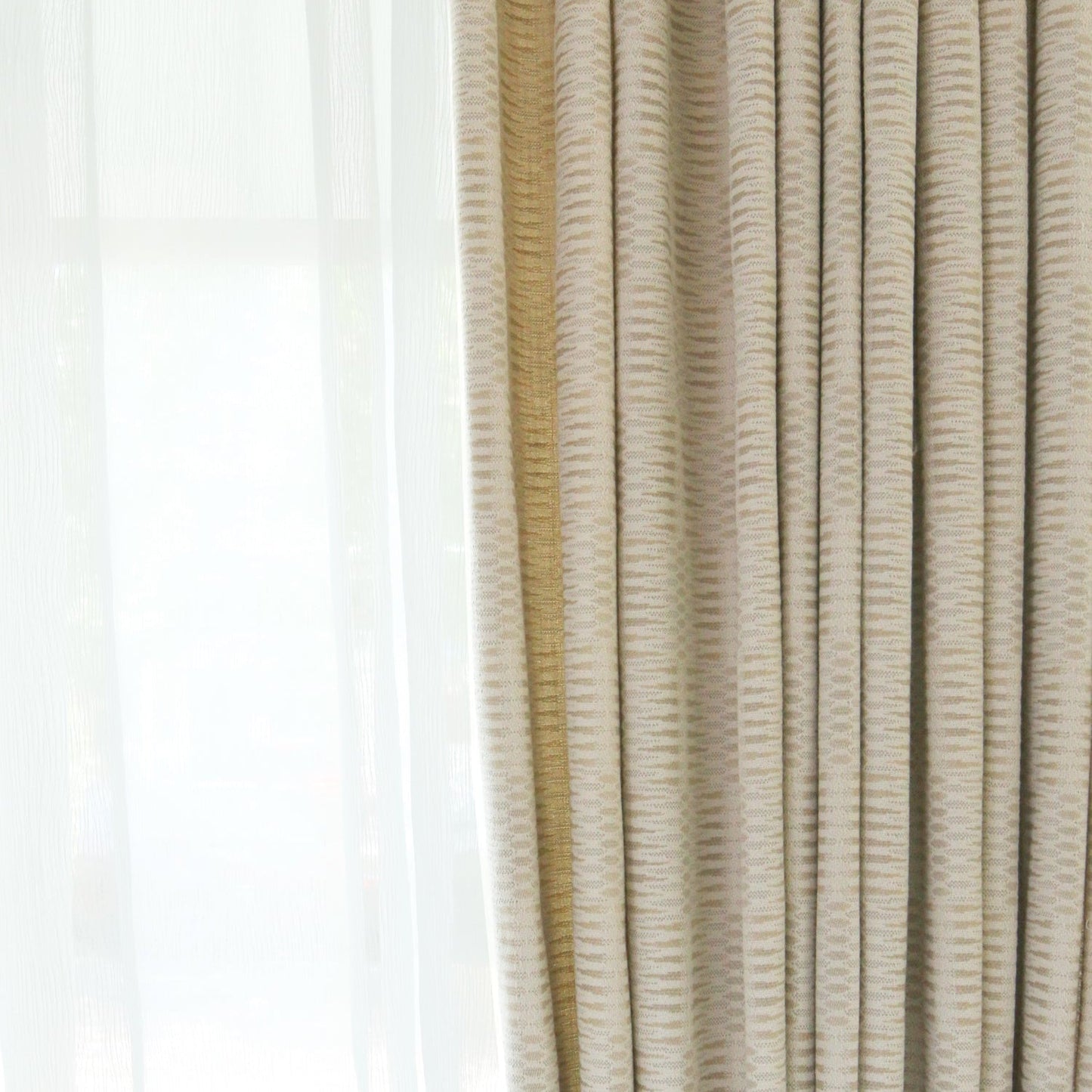 Custom Soluna Jacquard Room Darkening Curtains / Drapes | MIFU Decor