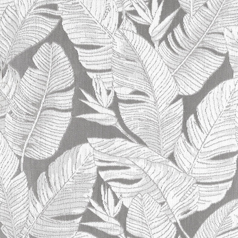Custom Jungle Floral Jacquard Room Darkening Curtains / Drapes | MIFU Decor