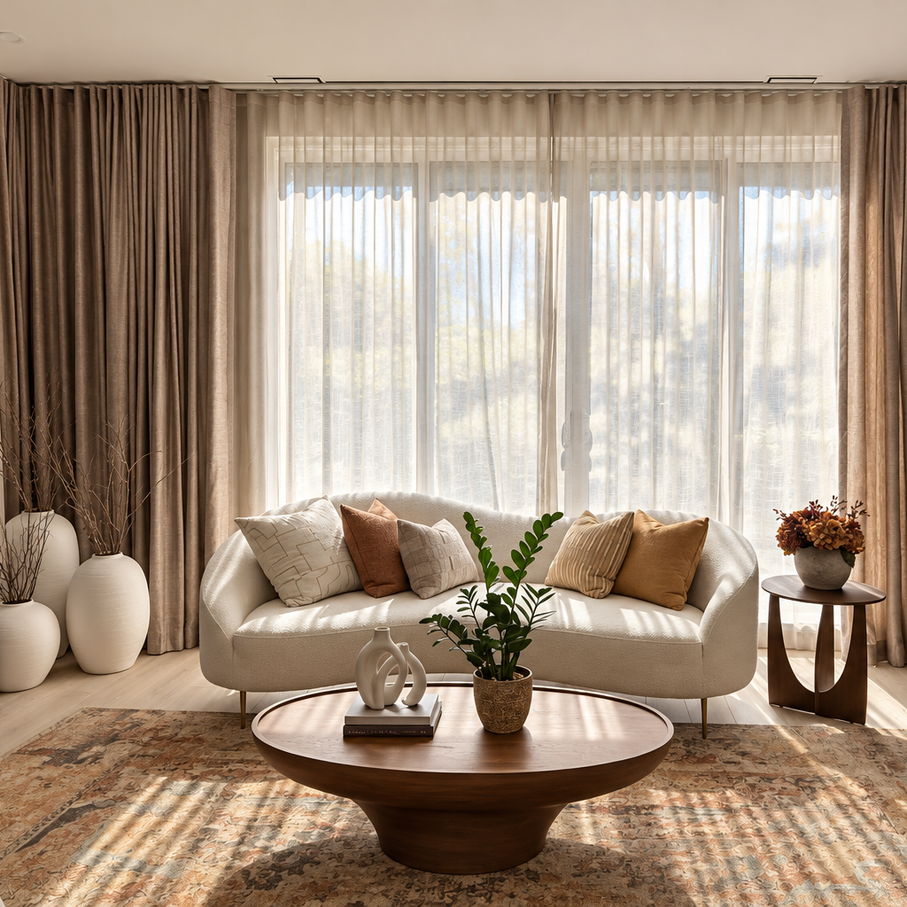 Lustre — Custom Textured Curtains & Drapes