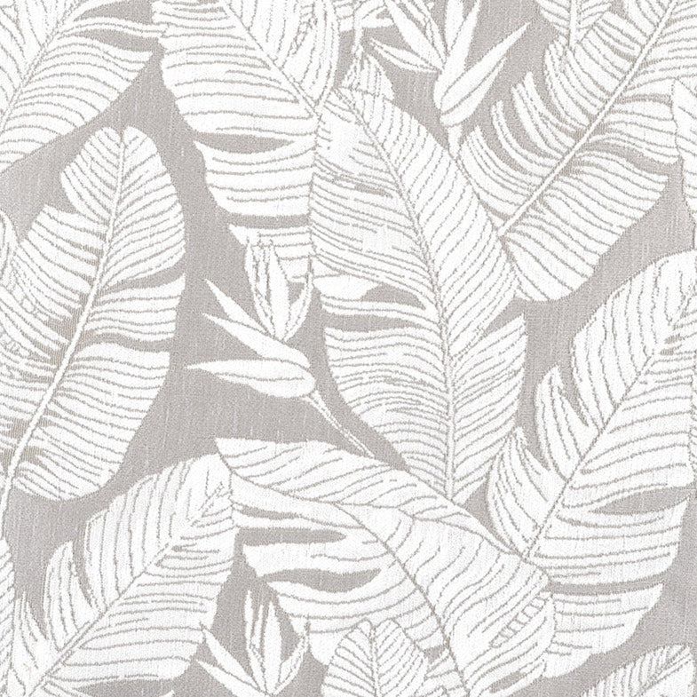Custom Jungle Floral Jacquard Room Darkening Curtains / Drapes | MIFU Decor