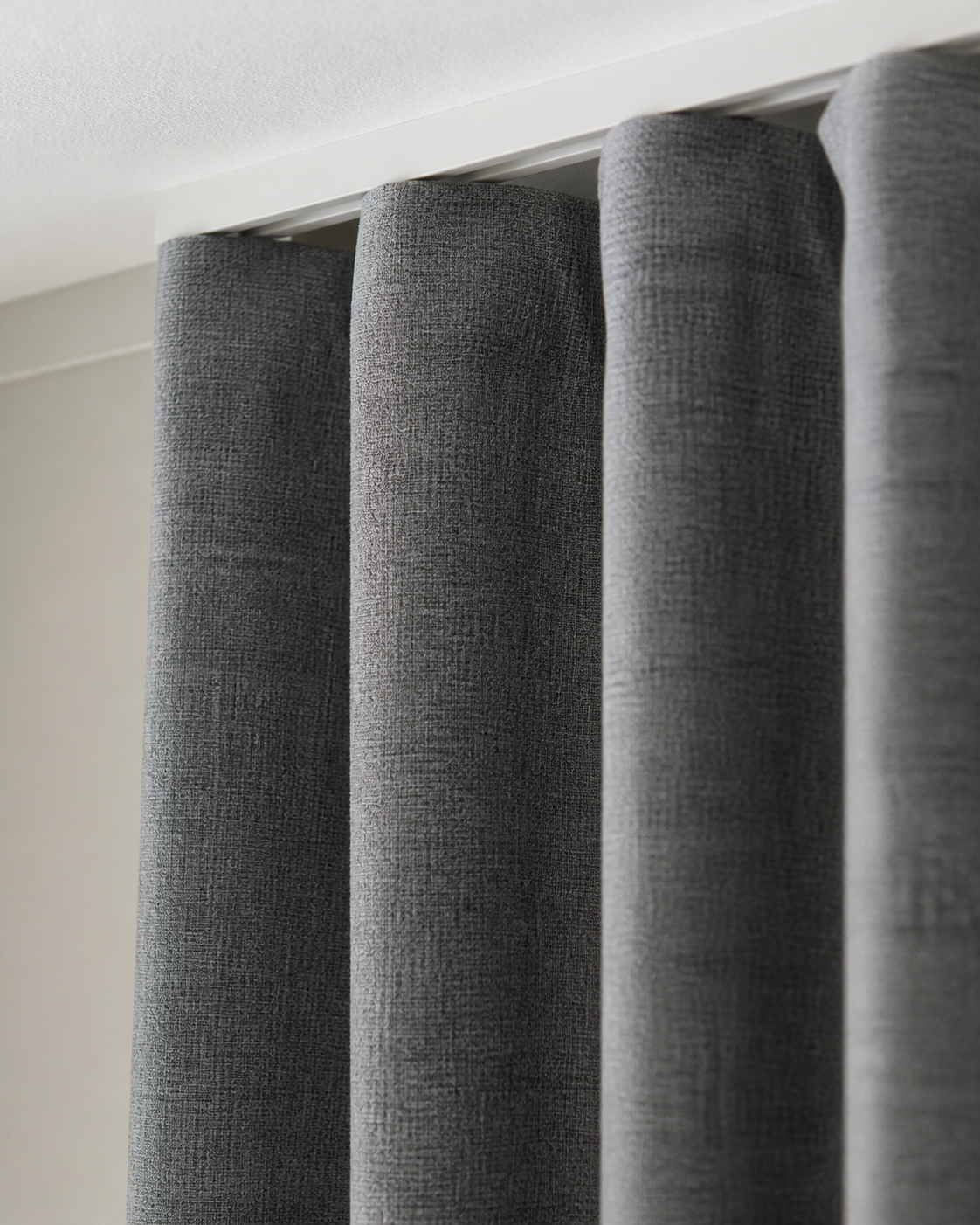 Custom After Dark Textured 80% Blackout Curtains / Drapes