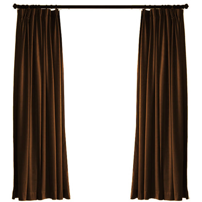 Custom Margaret Velvet Room Darkening Curtains / Drapes | MIFU Decor