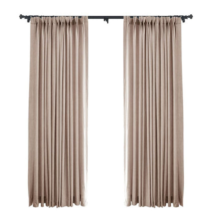 Custom Margaret Velvet Room Darkening Curtains / Drapes | MIFU Decor