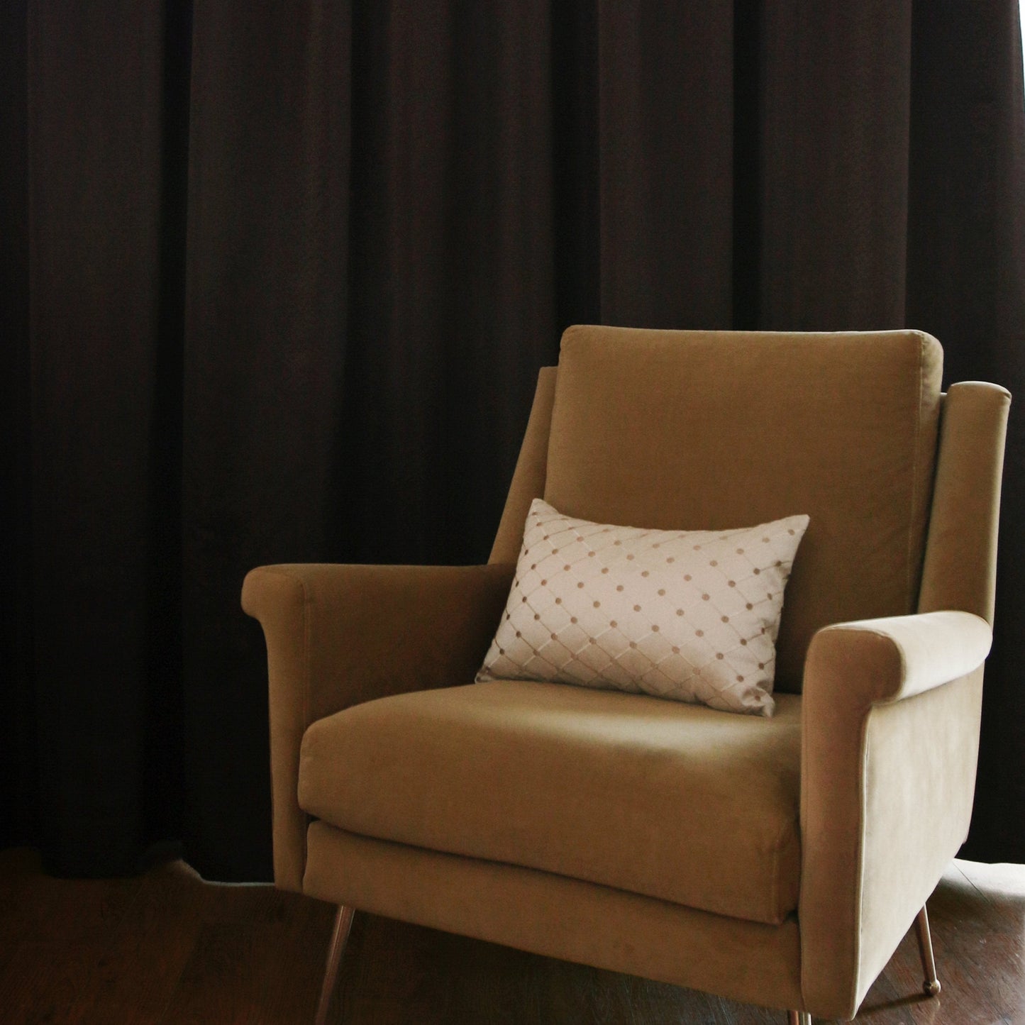 Custom Seawave Textured Light-Filtering Curtains / Drapes | MIFU Decor