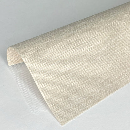Custom Wool-Textured Light Filtering Zebra Blinds / Dual Sheer Shades | MIFU Decor
