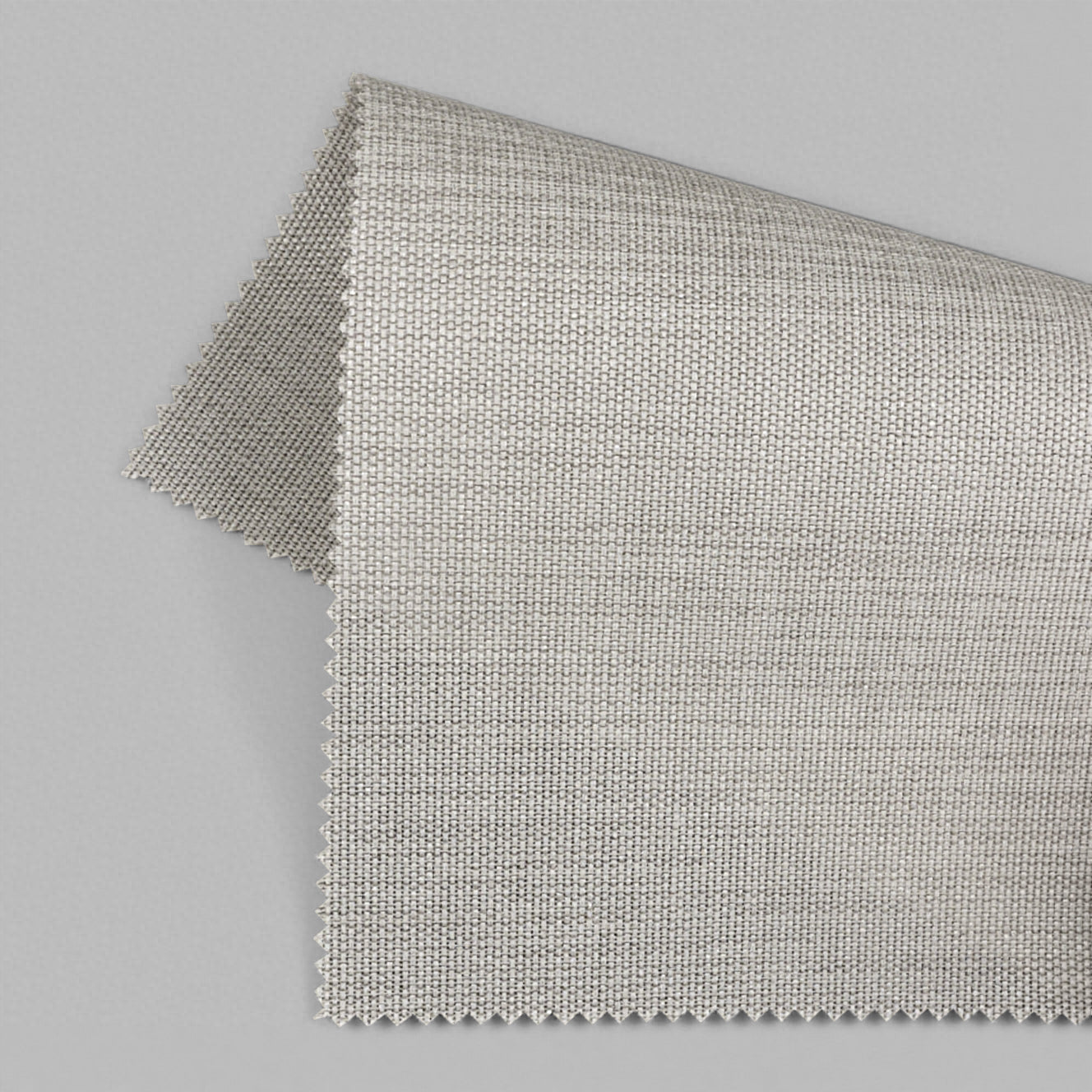 Custom Natural Woven Textured Light Filtering Roller Shades / Blinds | MIFU Decor