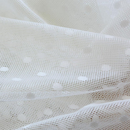 Custom Jacquard Polka Dots Sheer Curtains / Drapes | MIFU Decor