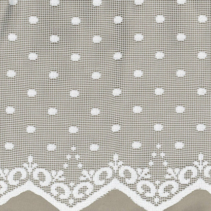 Custom Jacquard Polka Dots Sheer Curtains / Drapes | MIFU Decor