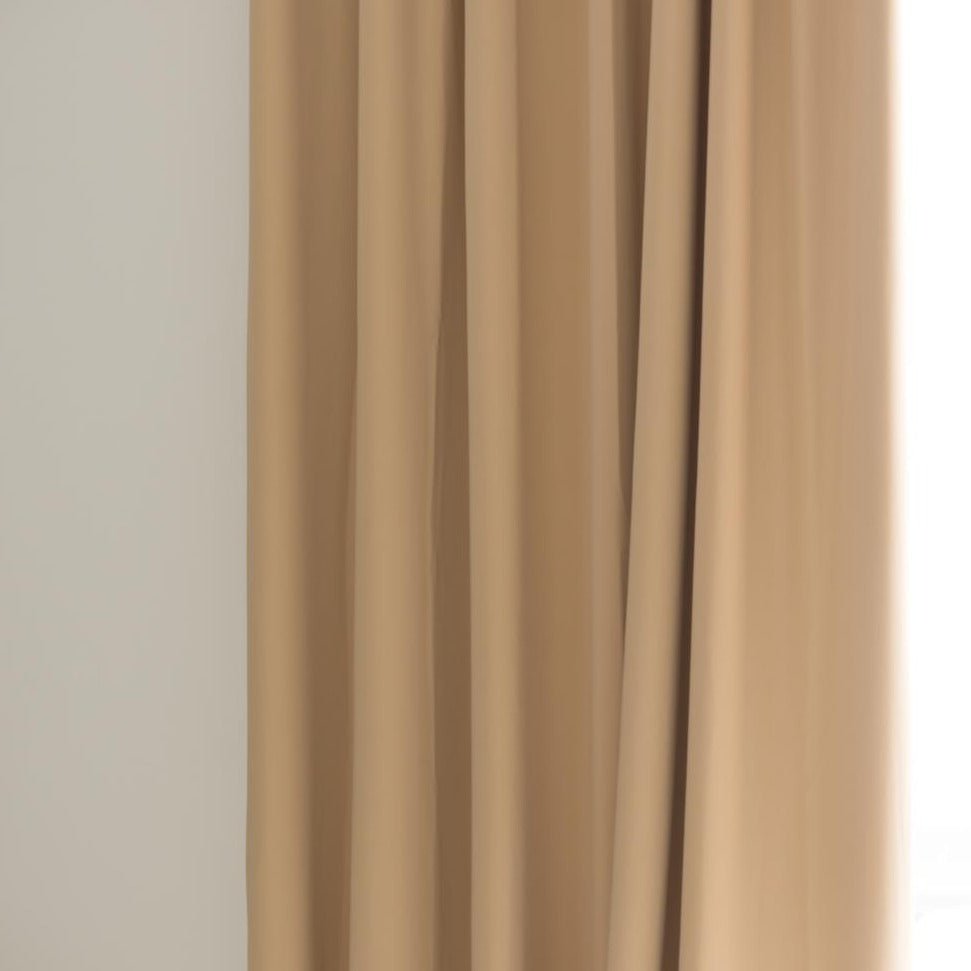 Custom Grace Lustrous Solid Yarn-dyed Curtains / Drapes | MIFU Decor