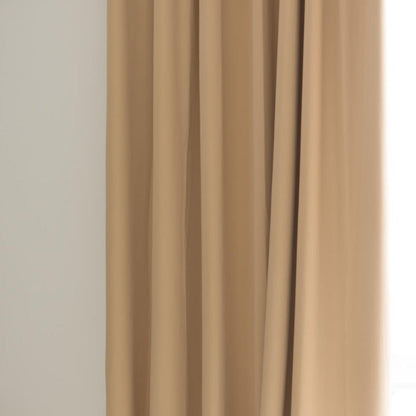Custom Grace Lustrous Solid Yarn-dyed Curtains / Drapes | MIFU Decor