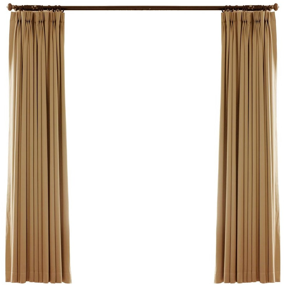 Custom Grace Lustrous Solid Yarn-dyed Curtains / Drapes | MIFU Decor