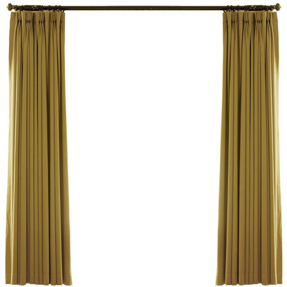 Custom Grace Lustrous Solid Yarn-dyed Curtains / Drapes | MIFU Decor