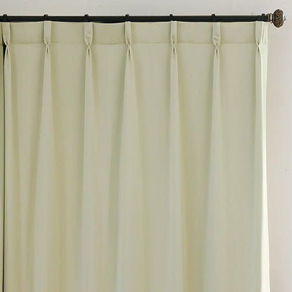 Custom Grace Lustrous Solid Yarn-dyed Curtains / Drapes | MIFU Decor