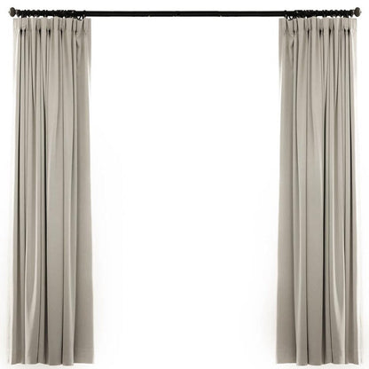 Custom Grace Lustrous Solid Yarn-dyed Curtains / Drapes | MIFU Decor