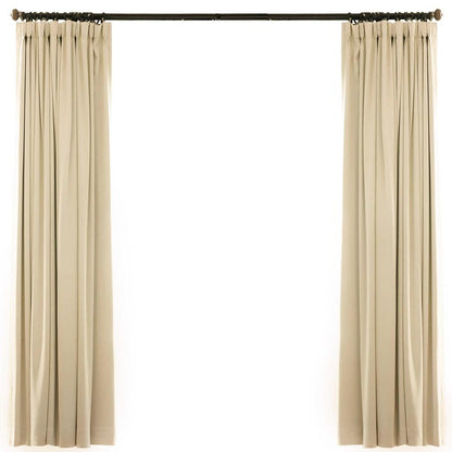 Custom Grace Lustrous Solid Yarn-dyed Curtains / Drapes | MIFU Decor