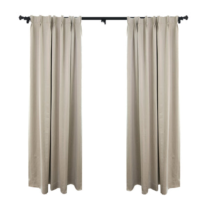 Custom Seawave Textured Light-Filtering Curtains / Drapes | MIFU Decor