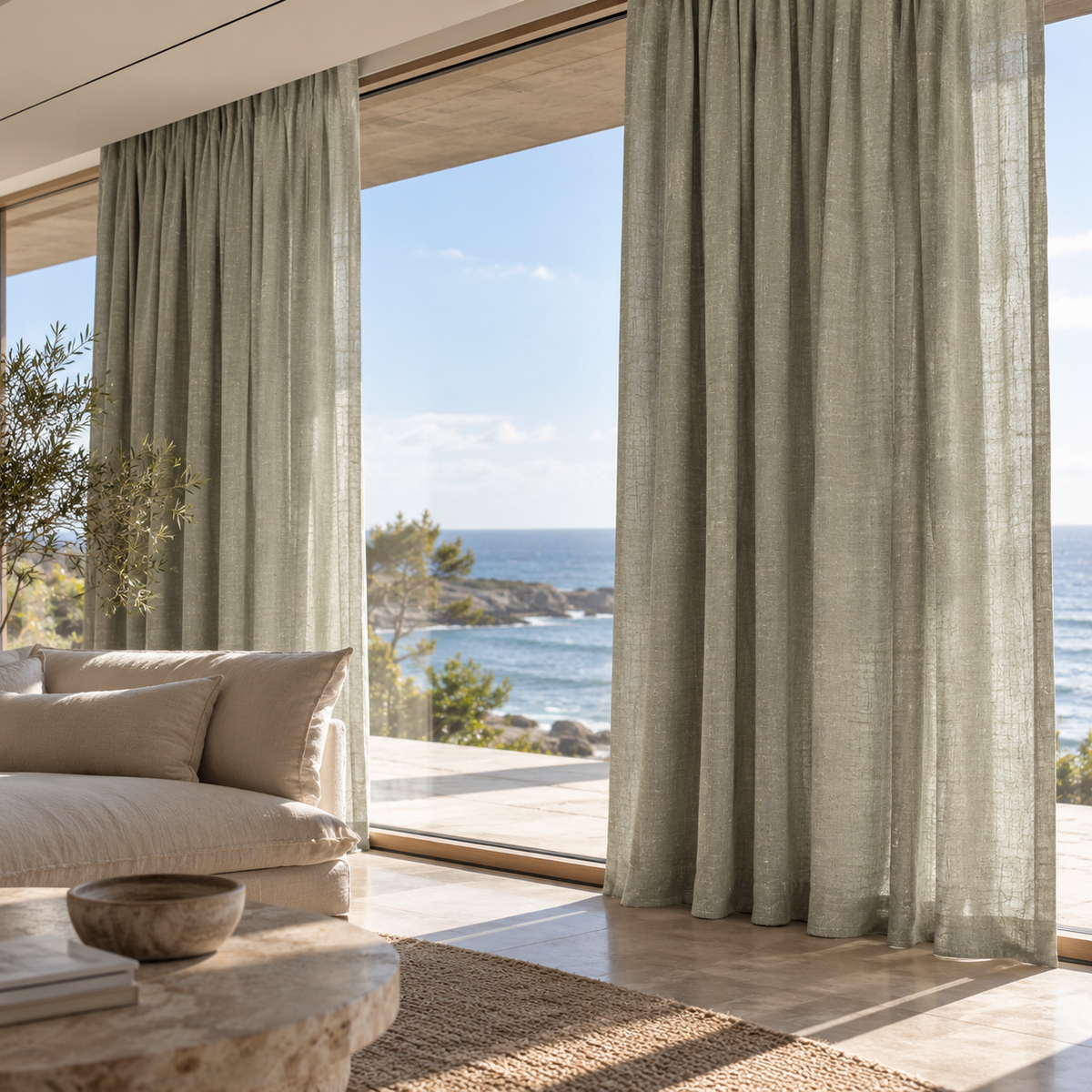 Solenne – Custom 100% French Linen Curtains & Drapes