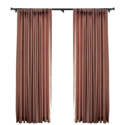 Custom Margaret Velvet Room Darkening Curtains / Drapes | MIFU Decor