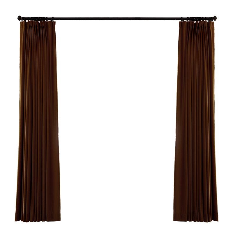Custom Margaret Velvet Room Darkening Curtains / Drapes | MIFU Decor
