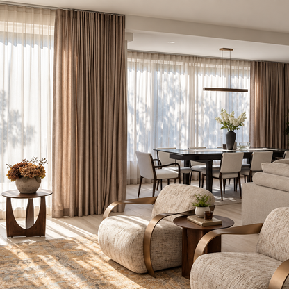 Lustre — Custom Textured Curtains & Drapes