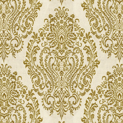 Custom Damask Cotton-Linen Floral Print Curtains / Drapes | MIFU Decor