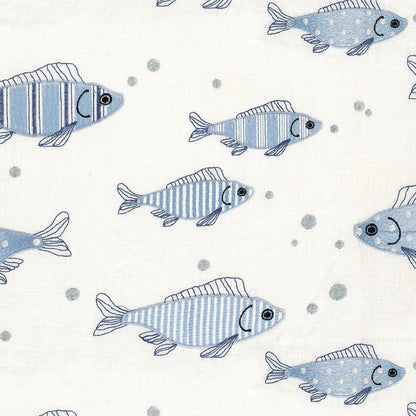 Custom Nemo Kids Embroidered Room Darkening Curtains / Drapes | MIFU Decor