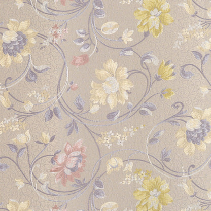 Custom Elysian Garden Floral Room Darkening Curtains / Drapes | MIFU Decor