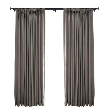 Custom Margaret Velvet Room Darkening Curtains / Drapes | MIFU Decor