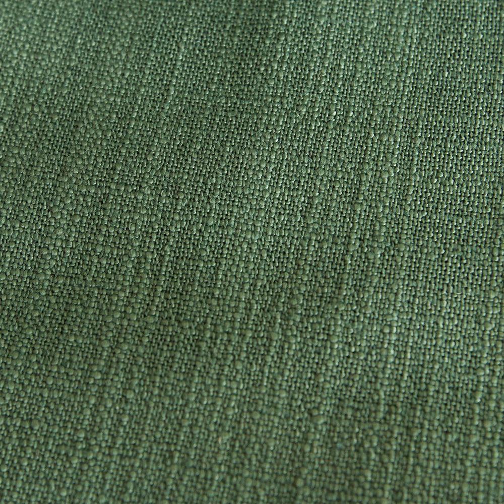 Custom Forest Dark Green Solid Roman Shades | MIFU Decor