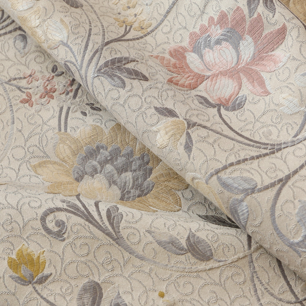 Custom Elysian Garden Floral Room Darkening Curtains / Drapes | MIFU Decor