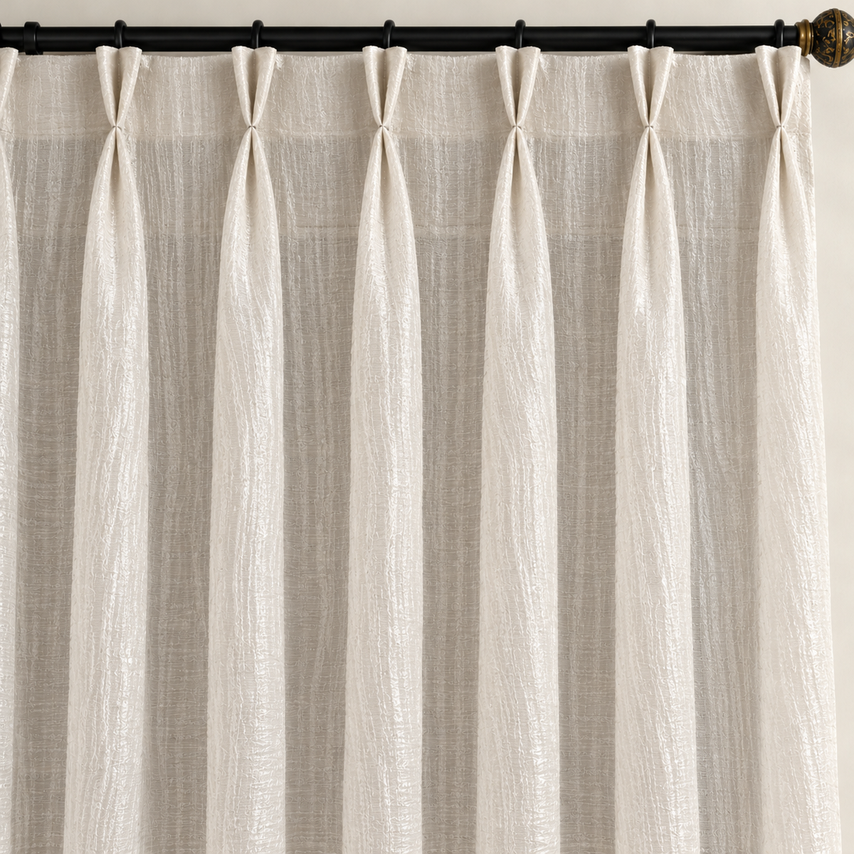Serein – Custom Shimmer Textured Sheer Curtains & Drapes