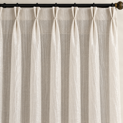 Serein – Custom Shimmer Textured Sheer Curtains & Drapes