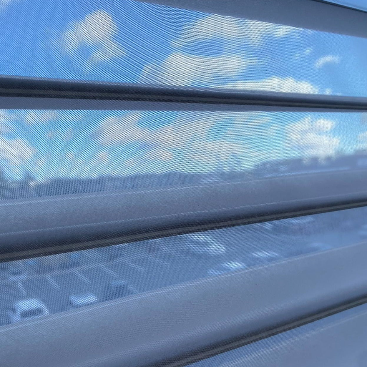Custom Classic Light Filtering Sheer Shades / Blinds | MIFU Decor