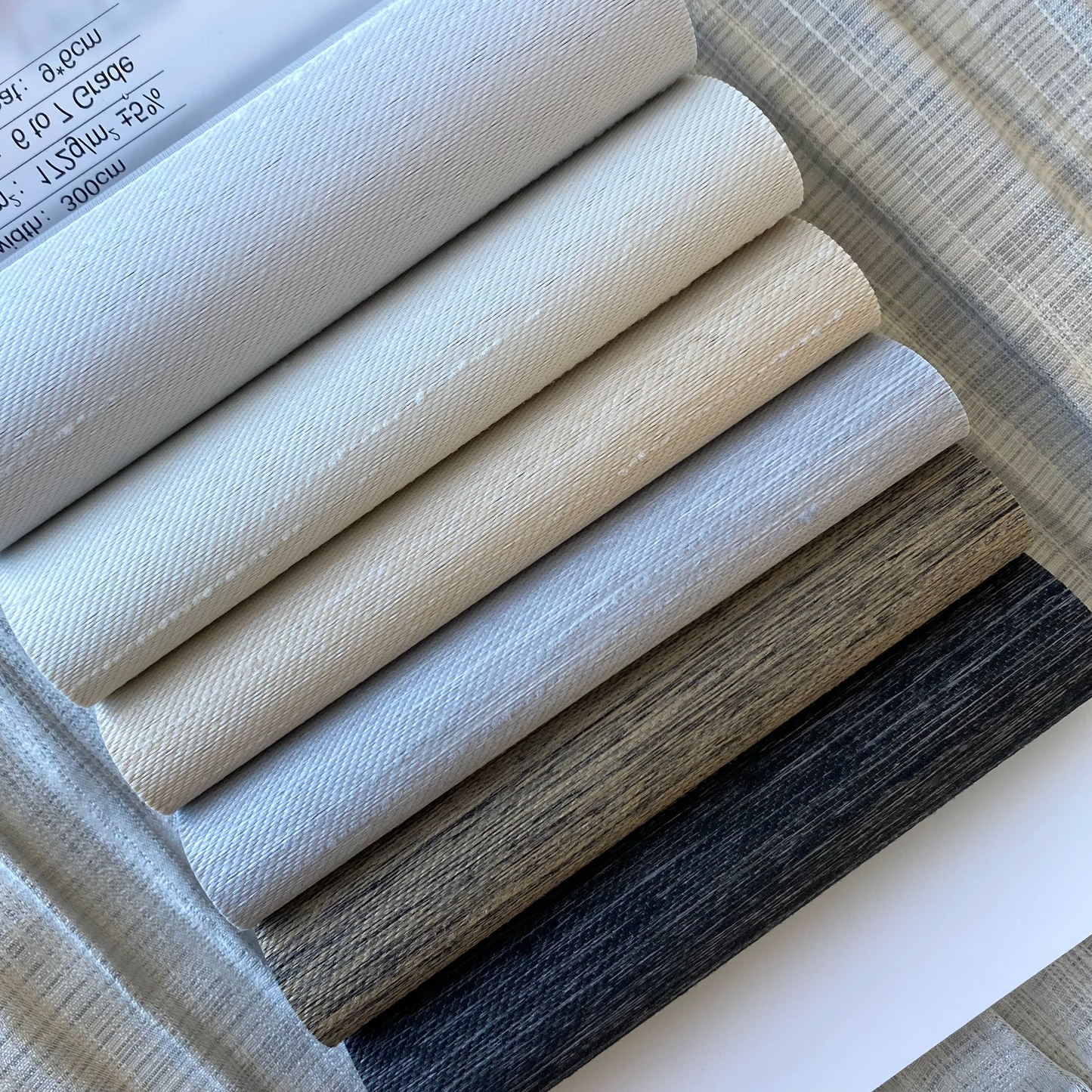 Premium Wool-Textured Room Darkening Zebra Blinds/ Dual Sheer Shades | MIFU Decor