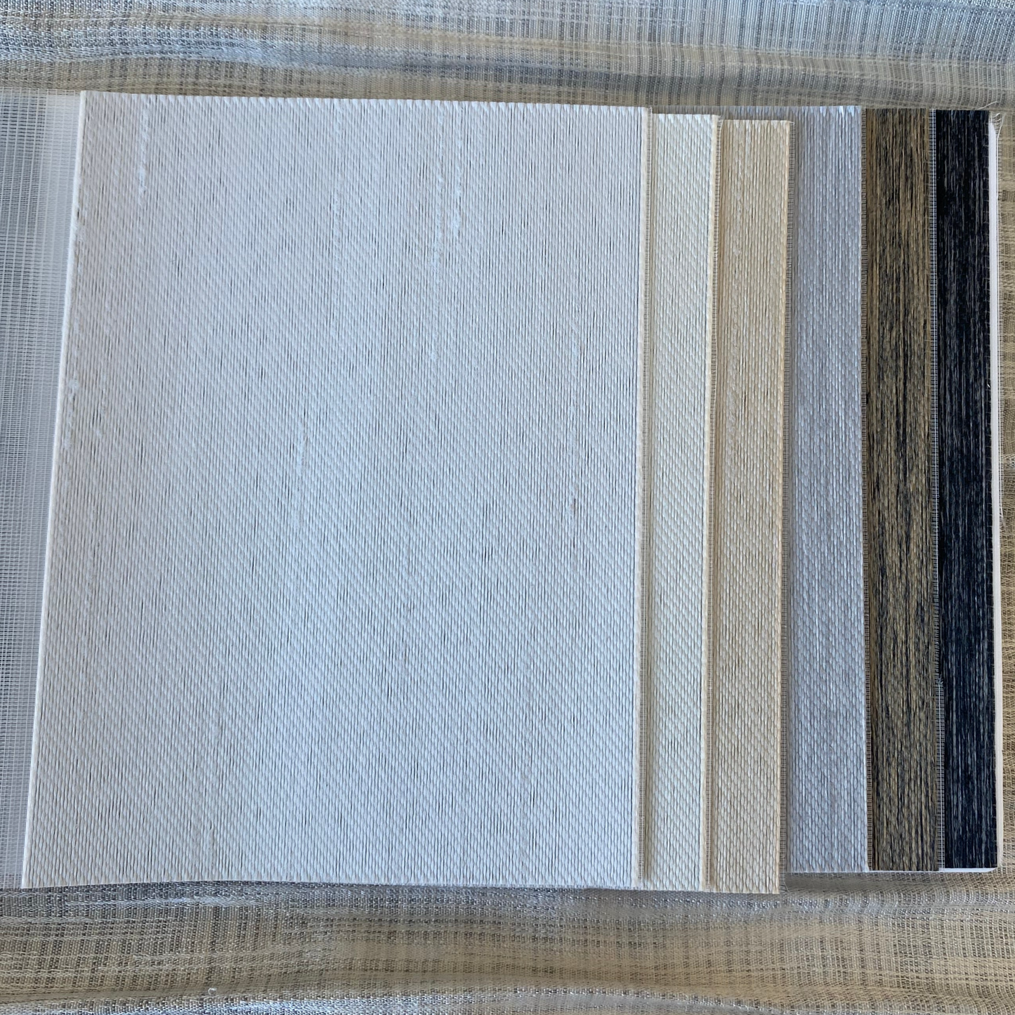 Premium Wool-Textured Room Darkening Zebra Blinds/ Dual Sheer Shades | MIFU Decor