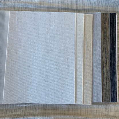 Premium Wool-Textured Room Darkening Zebra Blinds/ Dual Sheer Shades | MIFU Decor
