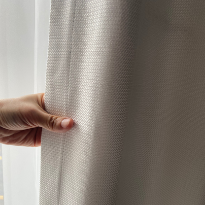 Custom After Dark Textured 100% Blackout Curtains / Drapes | MIFU Decor