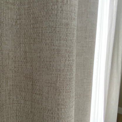 Custom After Dark Textured 100% Blackout Curtains / Drapes | MIFU Decor