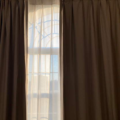 Custom Comme Amour Textured 100% Blackout Curtains / Drapes | MIFU Decor