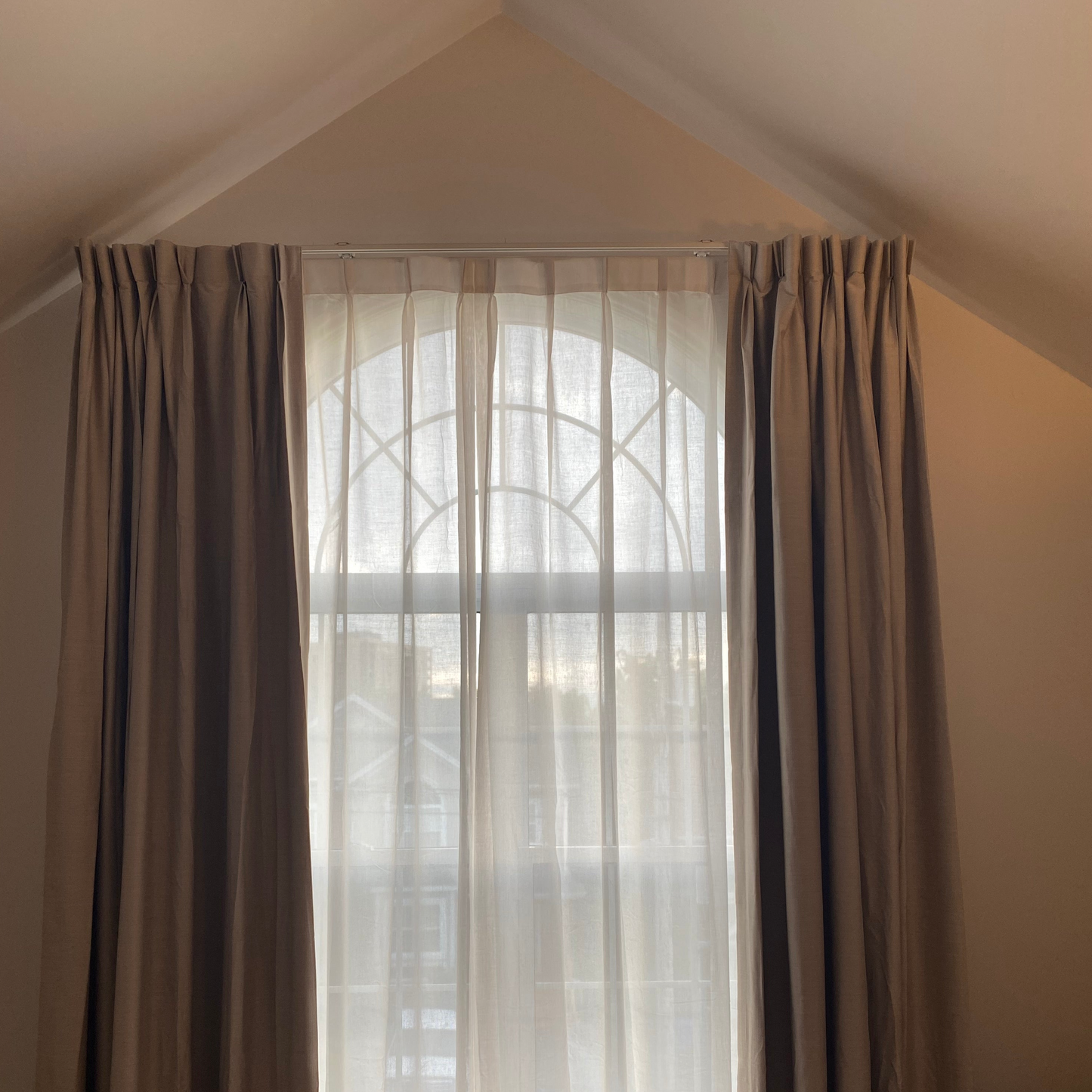 Custom Comme Amour Textured 100% Blackout Curtains / Drapes | MIFU Decor