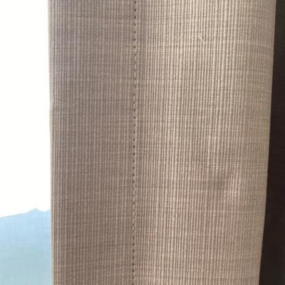 Custom Comme Amour Textured 100% Blackout Curtains / Drapes | MIFU Decor