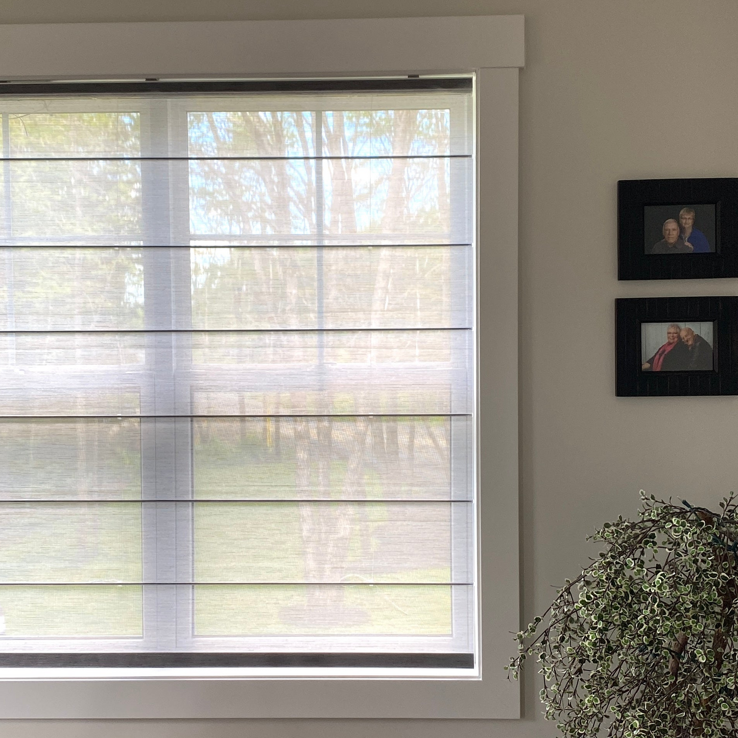 Custom Textured Sheer Light Filtering Roman Shades | MIFU Decor