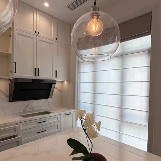 Custom Solid Full Blackout Roman Shades | MIFU Decor