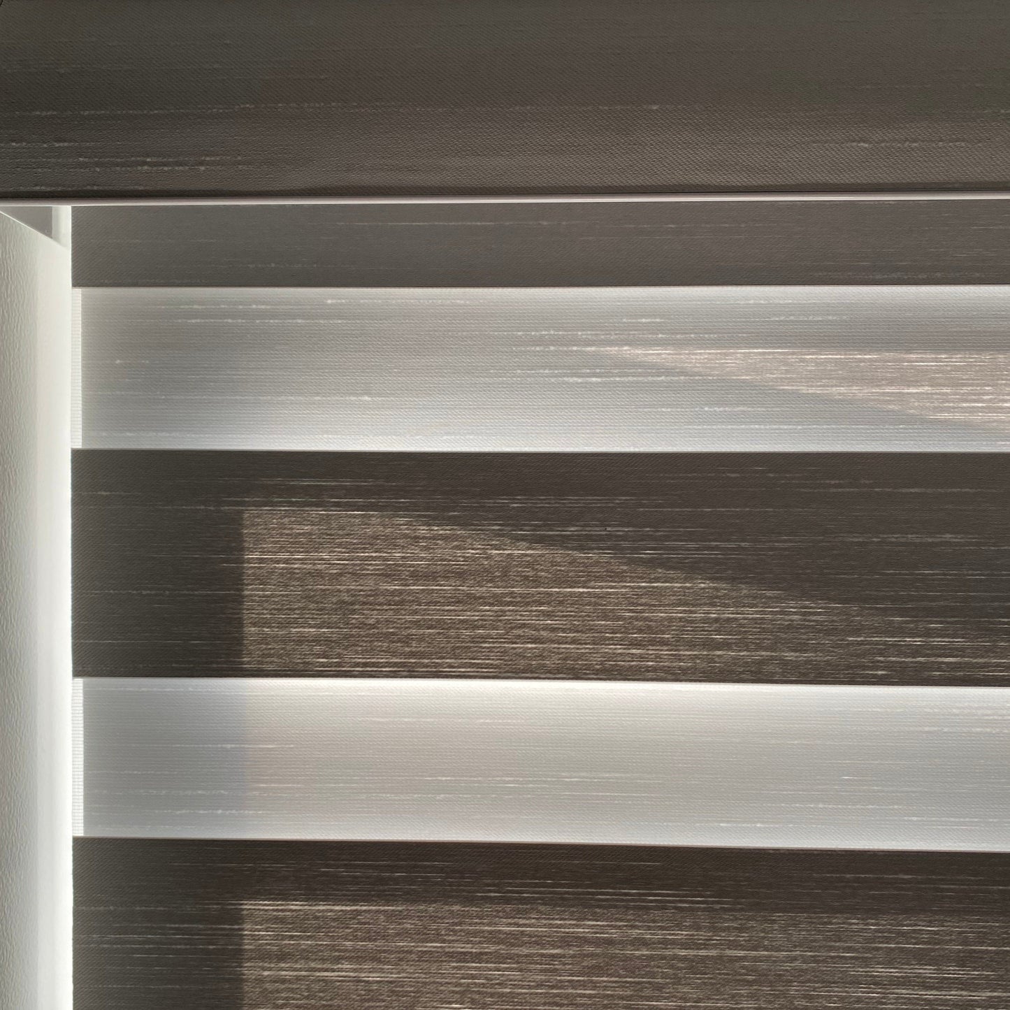 Premium Wool-Textured Room Darkening Zebra Blinds/ Dual Sheer Shades | MIFU Decor