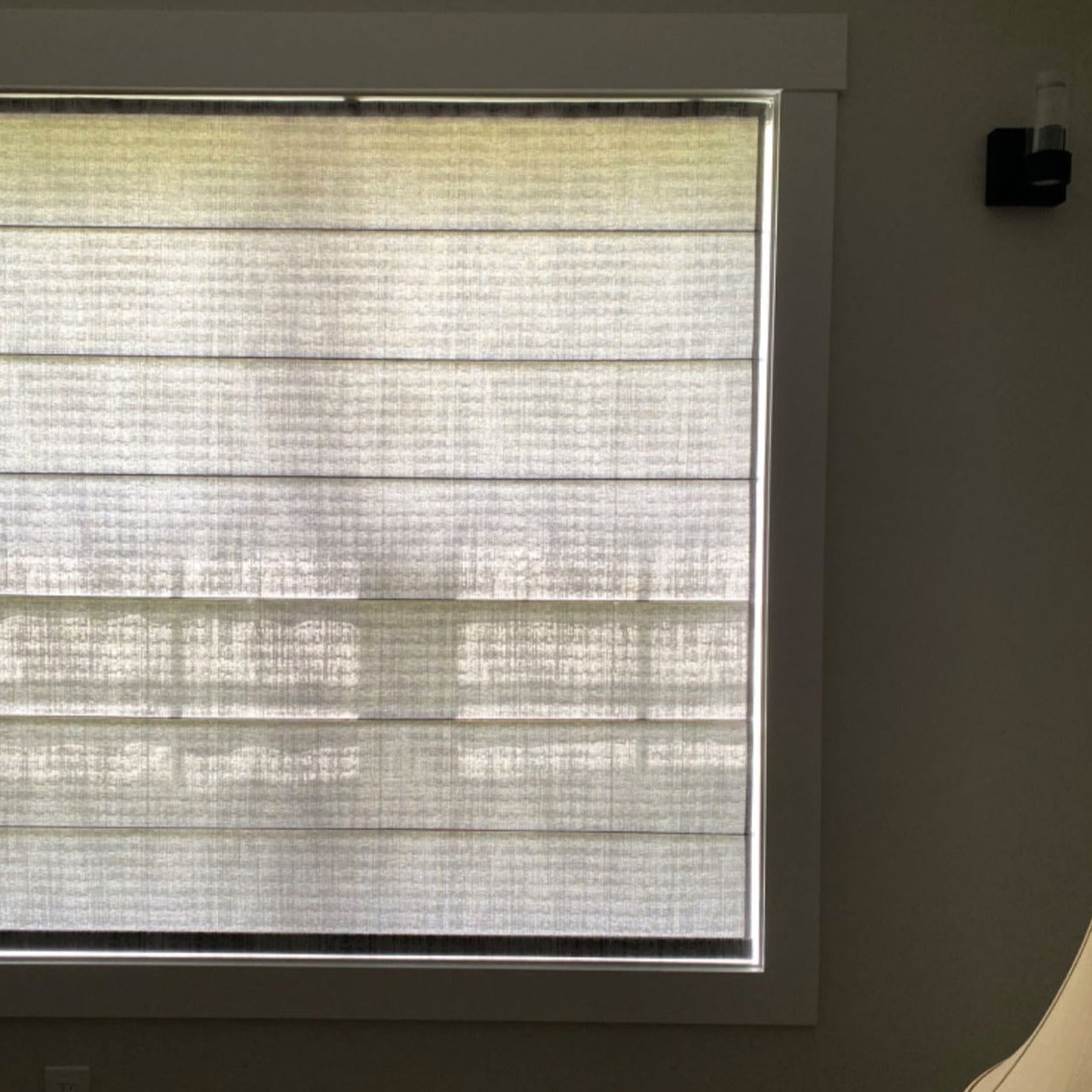 Custom Premium Textured Room Darkening Roman Shades | MIFU Decor
