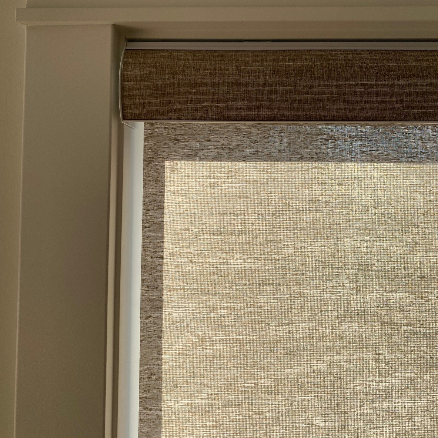 Designer Textured Light Filtering Roller Shades / Blinds | MIFU Decor